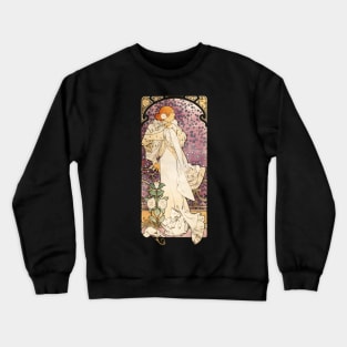 Sarah Bernhardt as Camille Crewneck Sweatshirt